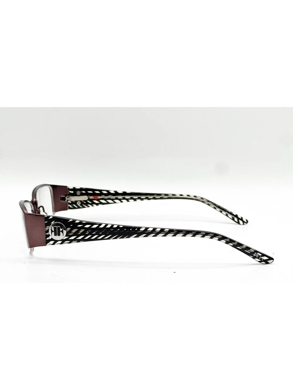 Elle El13306 Bu Burgundy Authentic Eyeglasses 51-17-135